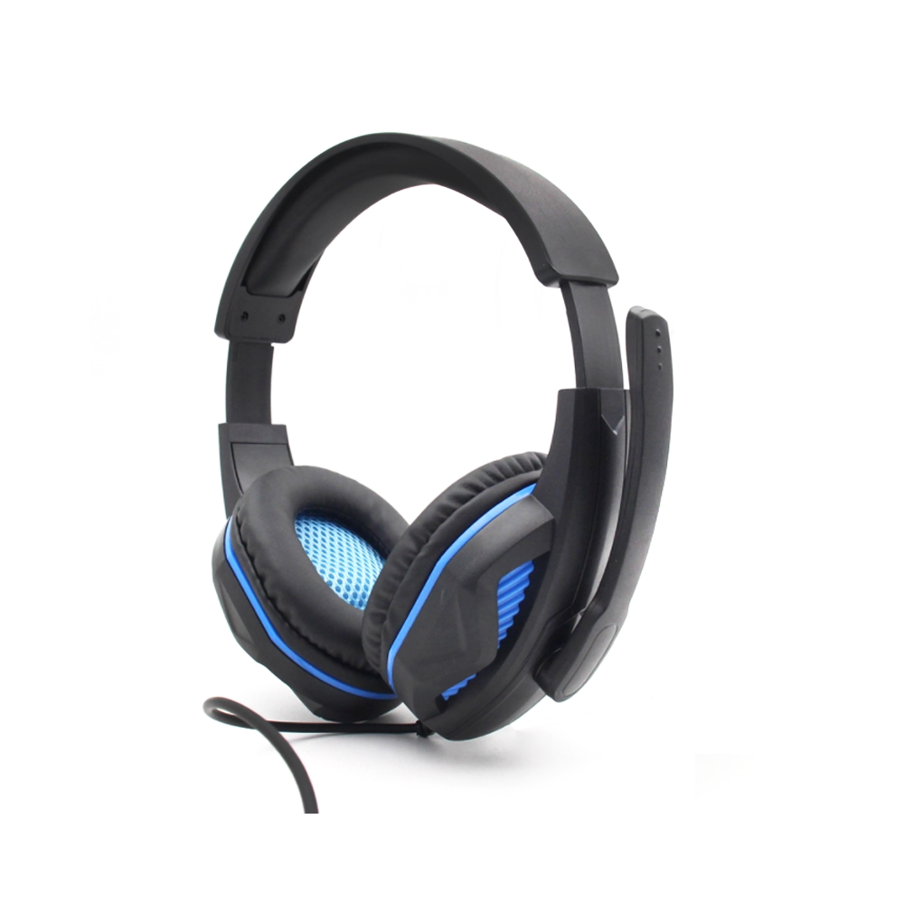 Casque Micro Gamer USB KOMC G20B Noir & Bleu Last Price Tunisie