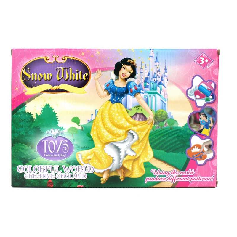Pâte à modeler et moule Snow White jouet enfant plus 3 ans