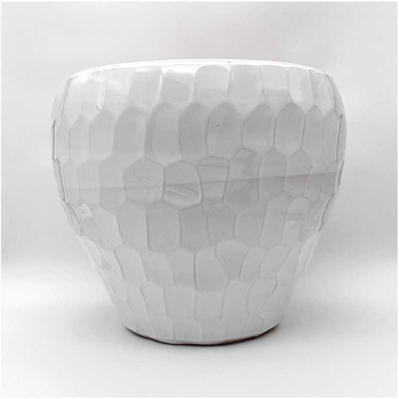 Pot Céramique blanc 36 x 40 cm