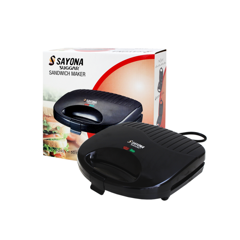 Machine À Sandwich Croque Monsieur 750W SAYONA SZJ-803 Noir