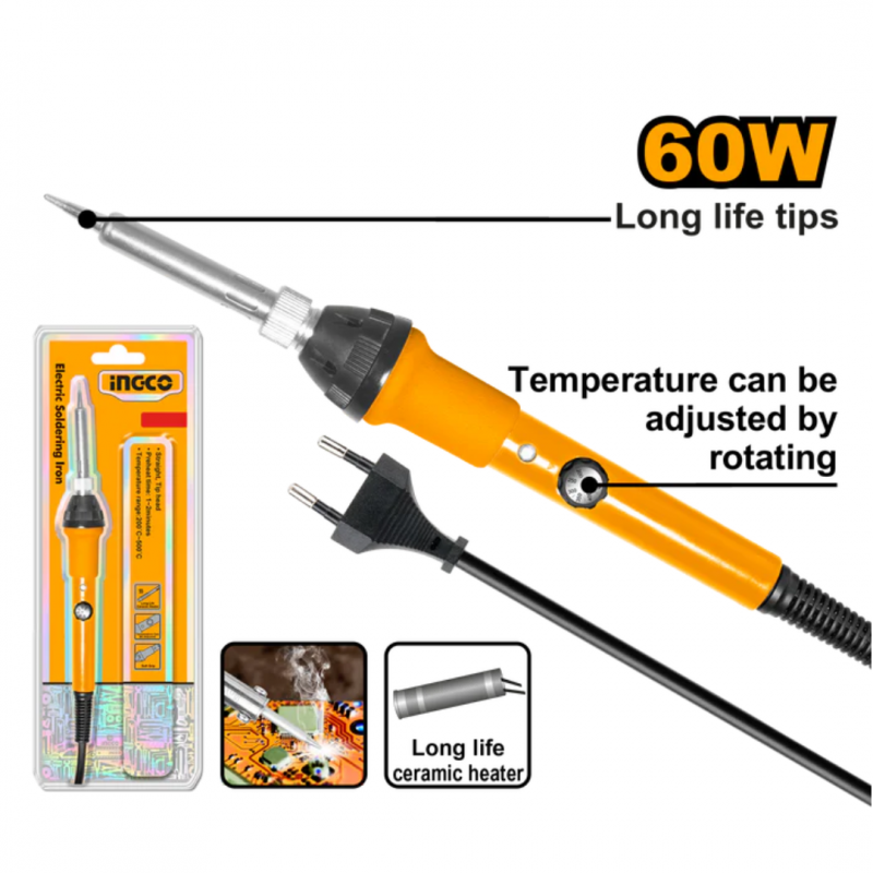 Fer À Souder Thermique 60W INGCO SI016831