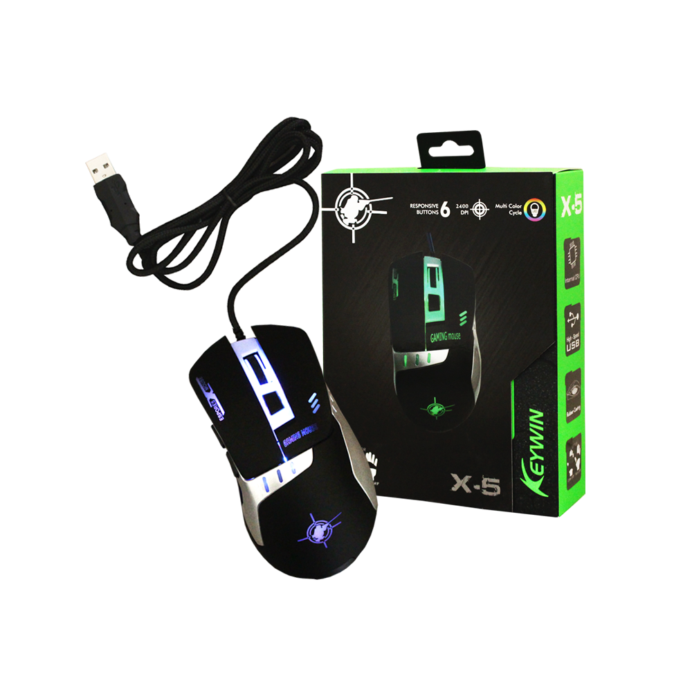 Jedel Clavier Gamer RGB AZERTY - Français / Arabe Clavier USB Gaming LED à  prix pas cher